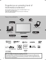 Preview for 2 page of Panasonic Viera TH-L42E30G Operating Instructions Manual