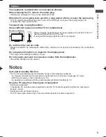 Preview for 5 page of Panasonic Viera TH-L42E30G Operating Instructions Manual