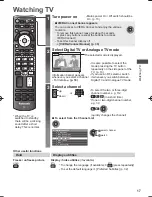 Preview for 17 page of Panasonic Viera TH-L42E30G Operating Instructions Manual