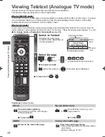 Preview for 22 page of Panasonic Viera TH-L42E30G Operating Instructions Manual