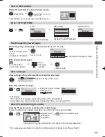 Preview for 23 page of Panasonic Viera TH-L42E30G Operating Instructions Manual