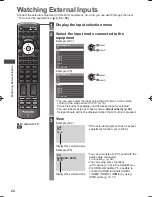 Preview for 24 page of Panasonic Viera TH-L42E30G Operating Instructions Manual