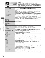 Preview for 28 page of Panasonic Viera TH-L42E30G Operating Instructions Manual