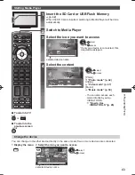 Preview for 43 page of Panasonic Viera TH-L42E30G Operating Instructions Manual