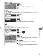 Preview for 55 page of Panasonic Viera TH-L42E30G Operating Instructions Manual