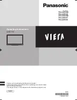 Preview for 1 page of Panasonic Viera TH-L42E30K Operating Instructions Manual