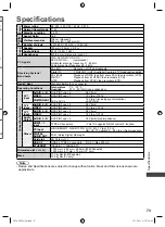 Preview for 73 page of Panasonic VIERA TH-L42E3A Operating Instructions Manual