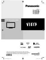 Panasonic VIERA TH-L42S20K Operating Instructions Manual preview