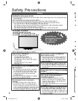 Предварительный просмотр 4 страницы Panasonic VIERA TH-L42S20K Operating Instructions Manual