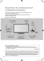 Preview for 2 page of Panasonic VIERA TH-L42U20A Operating Instructions Manual