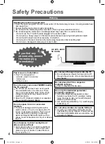 Preview for 4 page of Panasonic VIERA TH-L42U20A Operating Instructions Manual