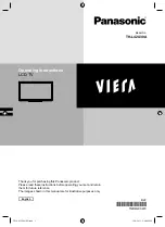 Panasonic VIERA TH-L42U30A Operating Instructions Manual preview