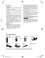 Preview for 5 page of Panasonic Viera TH-L55DT60Q Operating Instructions Manual