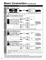 Preview for 12 page of Panasonic Viera TH-M50HD18 Quick Start Manual