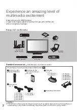 Preview for 2 page of Panasonic VIERA TH-P42A20K Operating Instructions Manual