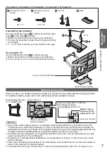 Preview for 7 page of Panasonic VIERA TH-P42A20K Operating Instructions Manual