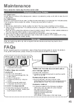 Preview for 45 page of Panasonic VIERA TH-P42A2G Operating Instructions Manual