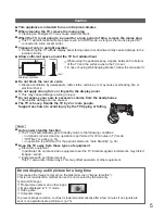 Предварительный просмотр 6 страницы Panasonic Viera TH-P42GT20D Operating Instructions Manual