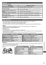 Preview for 94 page of Panasonic Viera TH-P42ST30A Operating Instructions Manual