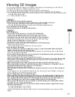 Preview for 27 page of Panasonic Viera TH-P42ST30Z Operating Instructions Manual