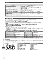 Preview for 92 page of Panasonic Viera TH-P42ST30Z Operating Instructions Manual