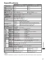 Preview for 97 page of Panasonic Viera TH-P42ST30Z Operating Instructions Manual