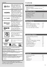 Preview for 4 page of Panasonic VIERA TH-P42U30A Operating Instructions Manual