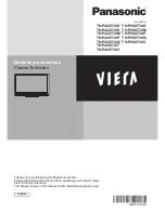 Panasonic Viera TH-P42UT30D Operating Instructions Manual preview