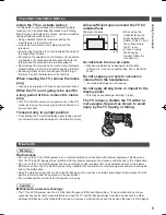 Предварительный просмотр 5 страницы Panasonic Viera TH-P42UT50Z Operating Instructions Manual