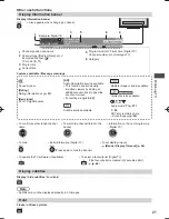 Предварительный просмотр 21 страницы Panasonic Viera TH-P42UT50Z Operating Instructions Manual