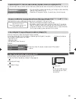 Предварительный просмотр 51 страницы Panasonic Viera TH-P42UT50Z Operating Instructions Manual