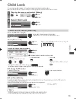 Предварительный просмотр 55 страницы Panasonic Viera TH-P42UT50Z Operating Instructions Manual