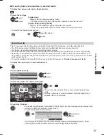 Предварительный просмотр 67 страницы Panasonic Viera TH-P42UT50Z Operating Instructions Manual