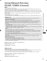 Предварительный просмотр 75 страницы Panasonic Viera TH-P42UT50Z Operating Instructions Manual