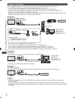 Предварительный просмотр 76 страницы Panasonic Viera TH-P42UT50Z Operating Instructions Manual