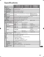 Предварительный просмотр 109 страницы Panasonic Viera TH-P42UT50Z Operating Instructions Manual