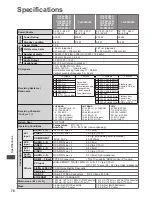 Предварительный просмотр 71 страницы Panasonic VIERA TH-P42X30K Operating Instructions Manual