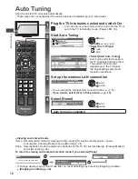 Предварительный просмотр 13 страницы Panasonic Viera TH-P42X30Z Operating Instructions Manual