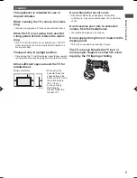 Preview for 6 page of Panasonic Viera TH-P42X50D Operating Instructions Manual