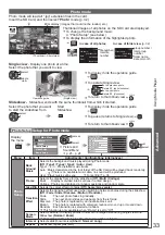 Preview for 33 page of Panasonic Viera TH-P46U20K Operating Instructions Manual