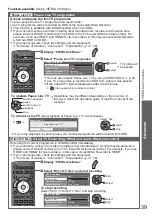 Предварительный просмотр 39 страницы Panasonic Viera TH-P46U20K Operating Instructions Manual