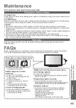 Предварительный просмотр 49 страницы Panasonic Viera TH-P46U20K Operating Instructions Manual