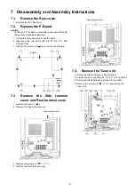 Предварительный просмотр 19 страницы Panasonic Viera TH-P50C10D Service Manual