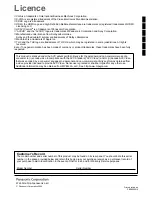 Panasonic Viera TH-P50V10D Operating Instructions Manual preview