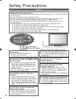 Preview for 5 page of Panasonic Viera TH-P50VT20D Operating Instructions Manual