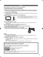 Preview for 6 page of Panasonic Viera TH-P50VT20D Operating Instructions Manual