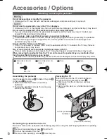 Preview for 7 page of Panasonic Viera TH-P50VT20D Operating Instructions Manual