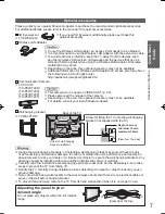 Preview for 8 page of Panasonic Viera TH-P50VT20D Operating Instructions Manual