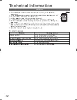 Preview for 73 page of Panasonic Viera TH-P50VT20D Operating Instructions Manual