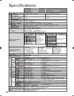 Preview for 79 page of Panasonic Viera TH-P50VT20D Operating Instructions Manual